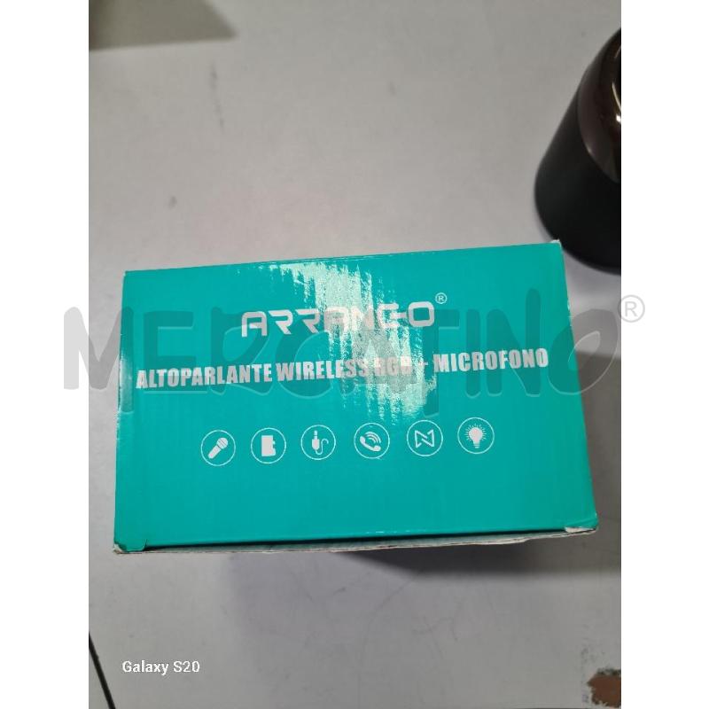 SPEAKER ARRANGO AC48881 BLUETOOTH CON MICROFONO  | Mercatino dell'Usato Modena 4