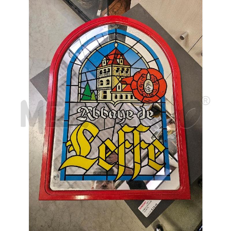 SPECCHIO BIRRA LEFFE 63X45CM | Mercatino dell'Usato Modena 2