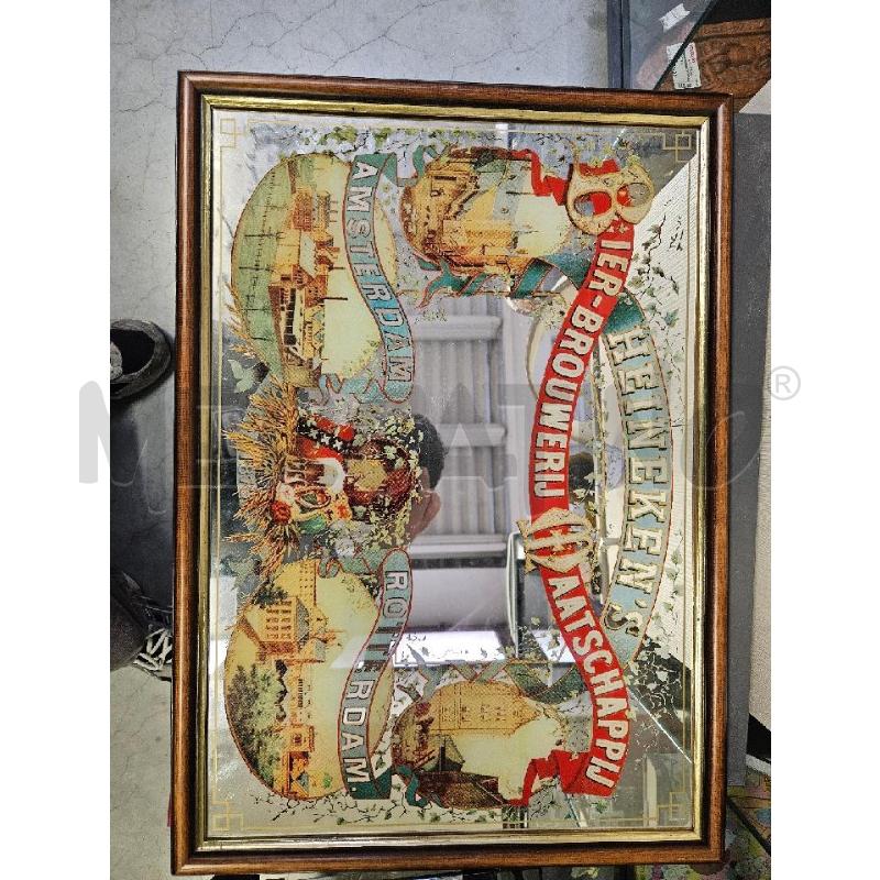 SPECCHIO HEINEKEN'S 65X46CM | Mercatino dell'Usato Modena 1