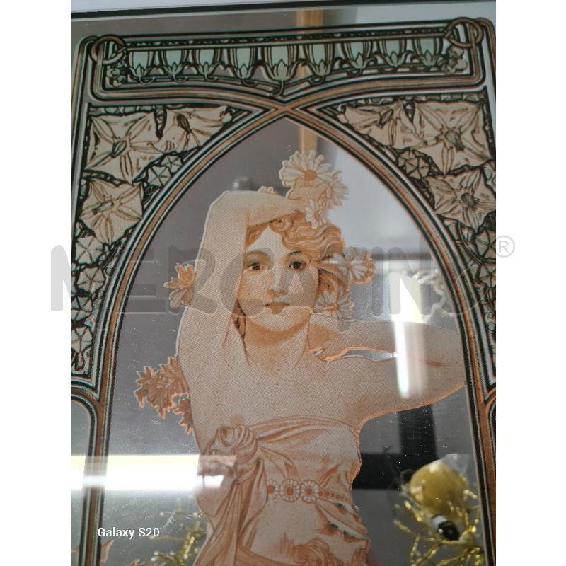 SPECCHIO  ECLAT DU JOUR 82X35CM ASPER SAGGERS 77 MUCHA | Mercatino dell'Usato Modena 3