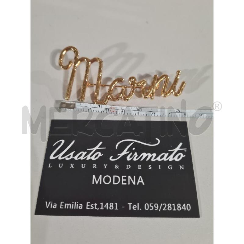 SPILLA MARNI IN OTTONE CON GAL ORO | Mercatino dell'Usato Modena 1