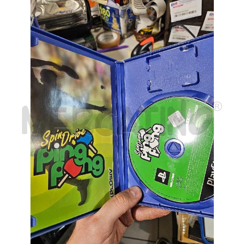 SPIN DRIVE PING PONG - PS2 VIDEO GIOCO  | Mercatino dell'Usato Modena 3