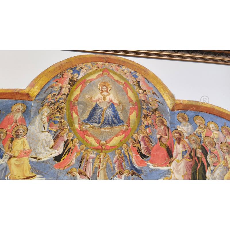 STAMPA 1A1 IL GIUDIZIO UNIVERSALE BEATO ANGELI 15/99 DE AGSOTINI CORNICE LEGNO  | Mercatino dell'Usato Modena 5