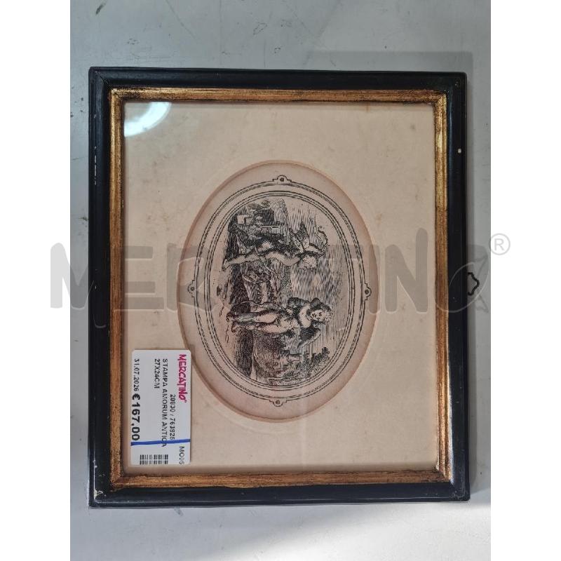 STAMPA AMORUM ANTICA 27X24CM | Mercatino dell'Usato Modena 1