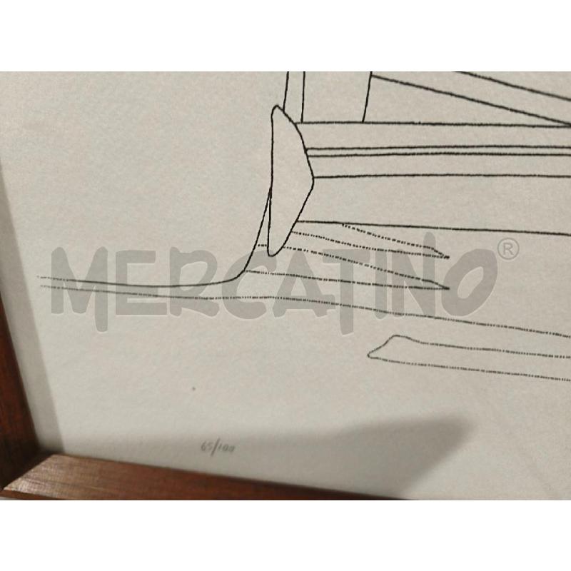STAMPA FERRARI VILLENEUVE 75X53CM 65-100 | Mercatino dell'Usato Modena 3