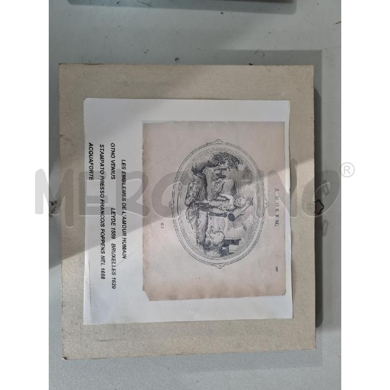 STAMPA PUTTI 28X24CM ANTICA | Mercatino dell'Usato Modena 3
