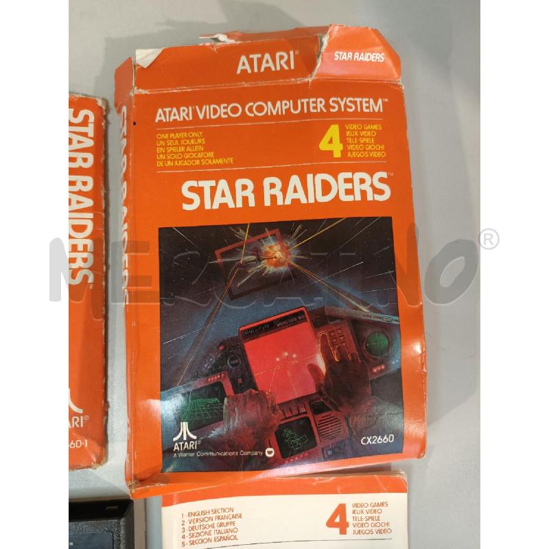 STAR RAIDERS CX2660 - ATARI VIDEO GIOCO  | Mercatino dell'Usato Modena 3
