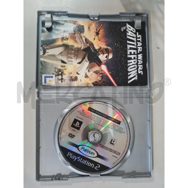 STAR WARS BATTLEFRONT PLATINUM NO LIBRETTO - PS2 VIDEO GIOCO  | Mercatino dell'Usato Modena 2