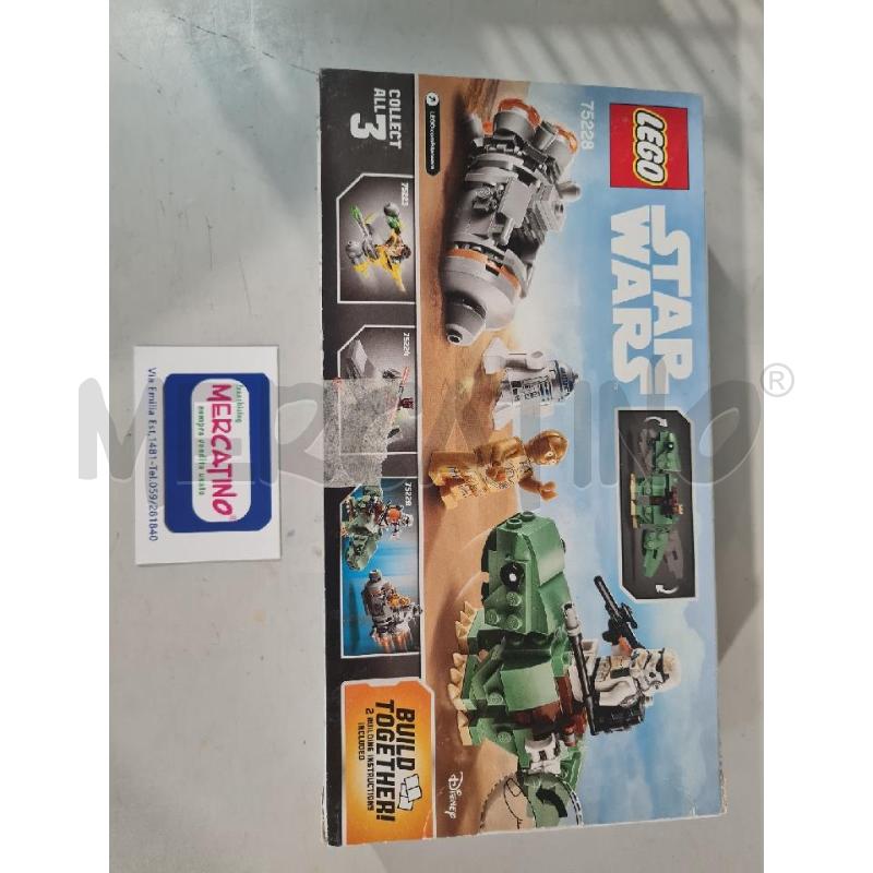 STAR WARS LEGO 75228 NON VERIFICATO VENDUTO COME NON COMPLETO | Mercatino dell'Usato Modena 2