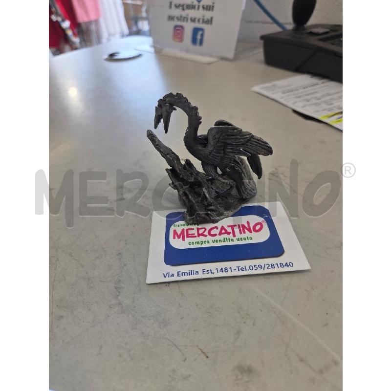 STATUINA FANTASY MITOLOGICO METALLO | Mercatino dell'Usato Modena 1