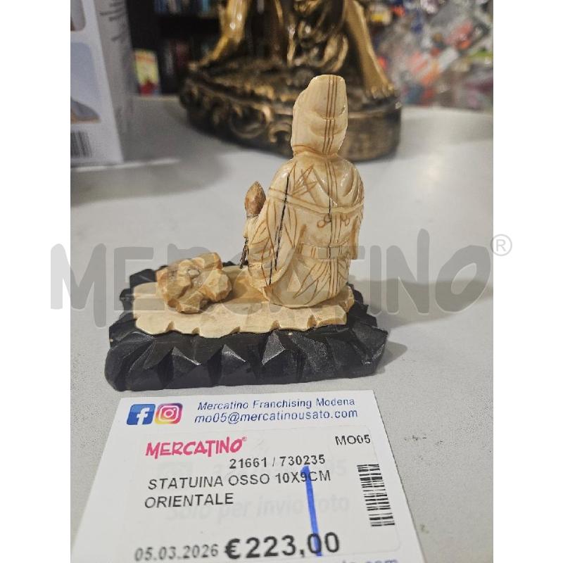 STATUINA OSSO 10X9CM ORIENTALE | Mercatino dell'Usato Modena 2