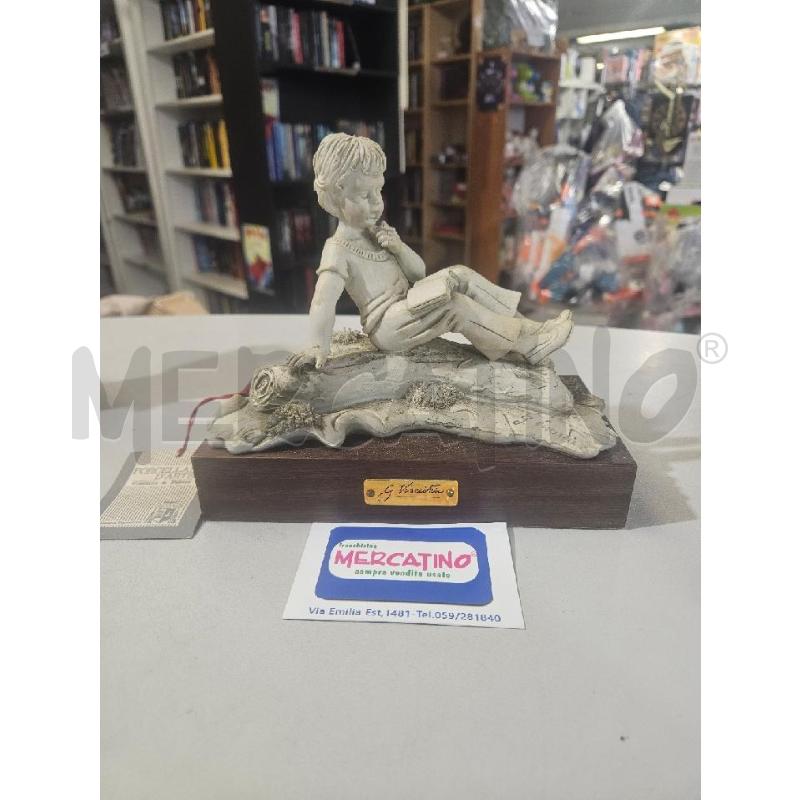 STATUINA RAGAZZO BISCUIT VISENTIN | Mercatino dell'Usato Modena 1
