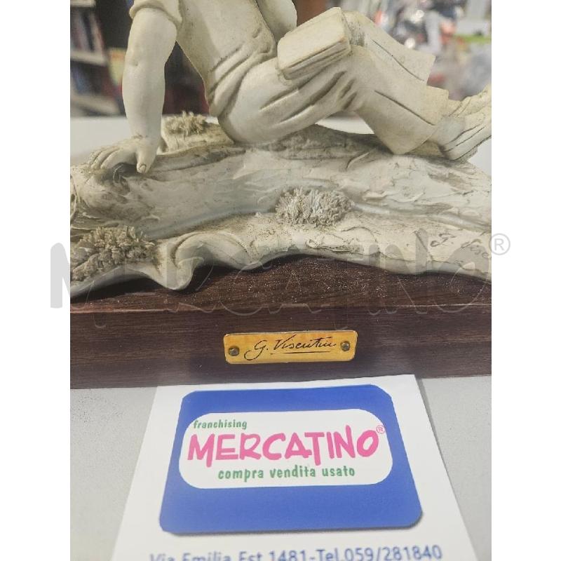 STATUINA RAGAZZO BISCUIT VISENTIN | Mercatino dell'Usato Modena 2