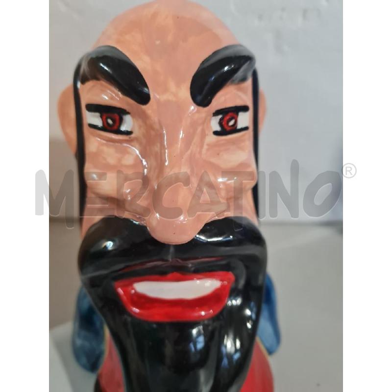STATUINA TERRACOTTA SMALTATA MANGIAFUOCO DI PINOCCHIO 5/60 | Mercatino dell'Usato Modena 5