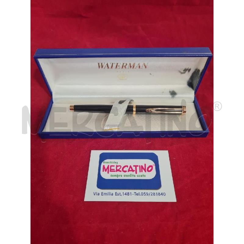 STILOGRAFICA WATERMAN GENTLEMAN CARTRIDGES BLACK PENNINO IDEAL PARIS K 750 | Mercatino dell'Usato Modena 1
