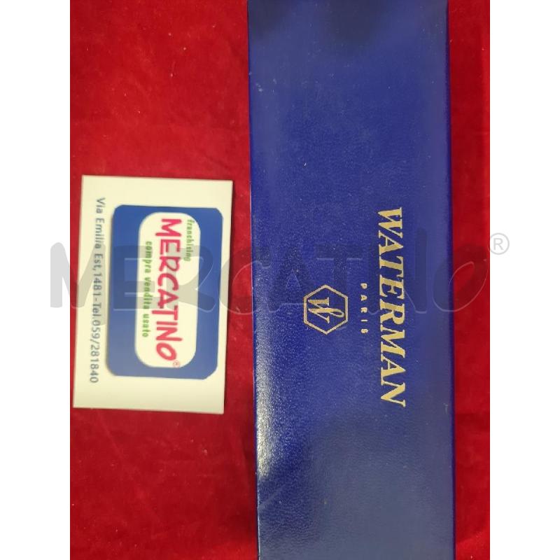 STILOGRAFICA WATERMAN GENTLEMAN CARTRIDGES BLACK PENNINO IDEAL PARIS K 750 | Mercatino dell'Usato Modena 4