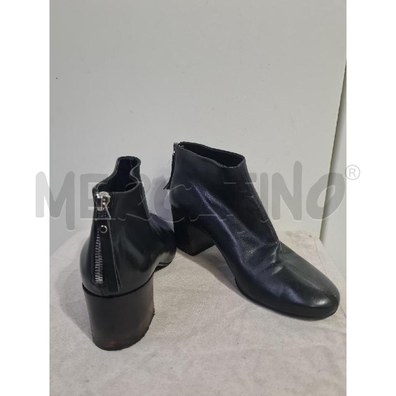 STIVALETTI DONNA MCQ NERO ZIP | Mercatino dell'Usato Modena 2