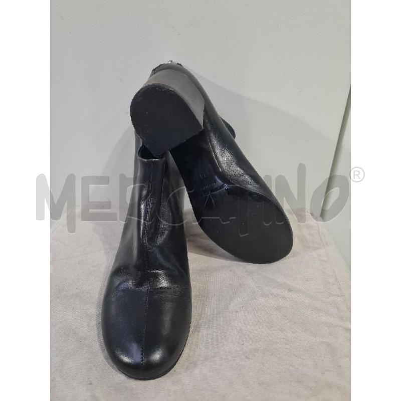 STIVALETTI DONNA MCQ NERO ZIP | Mercatino dell'Usato Modena 3