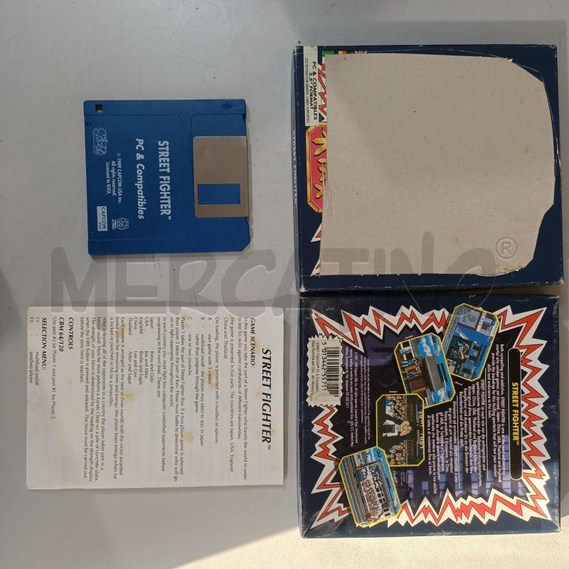 STREET FIGHTER 1989 FLOPPY CAPCOM KIKX - FLOPPY VIDEO GIOCO  | Mercatino dell'Usato Modena 1
