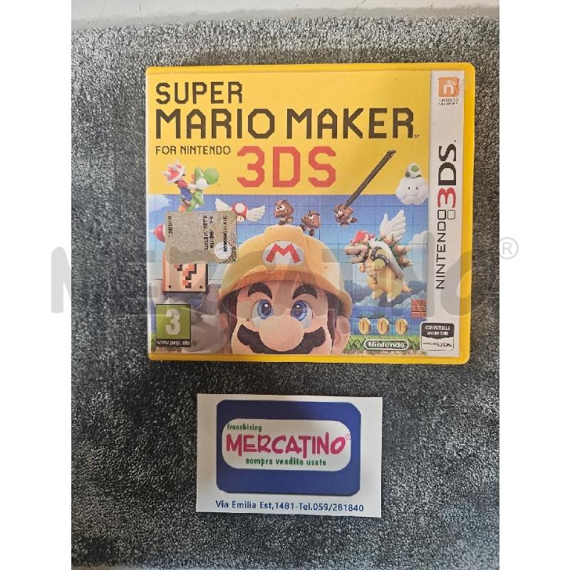 SUPER MARIO MAKER - NINTENDO 3DS VIDEO GIOCO  | Mercatino dell'Usato Modena 1