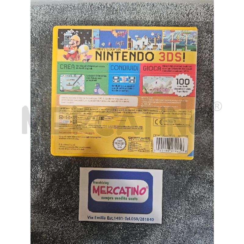SUPER MARIO MAKER - NINTENDO 3DS VIDEO GIOCO  | Mercatino dell'Usato Modena 2