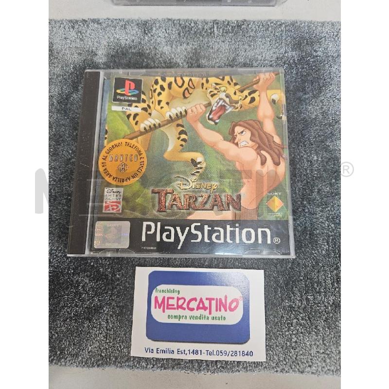 TARZAN - PS1 VIDEO GIOCO  | Mercatino dell'Usato Modena 1