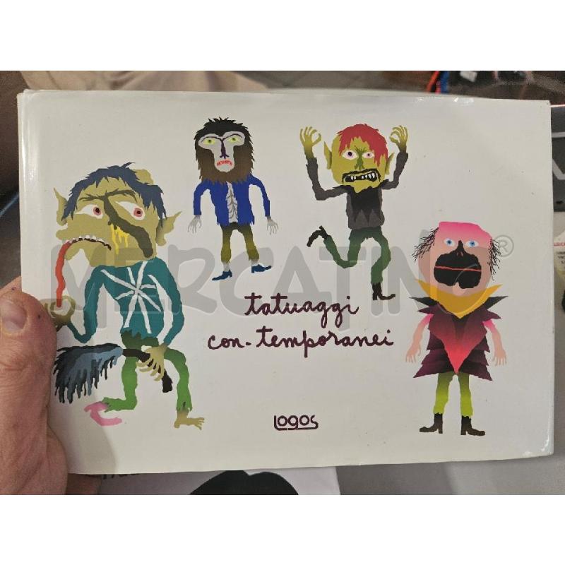 TATUAGGI CONTEMPORANEI LIBRO LOGOS | Mercatino dell'Usato Modena 1