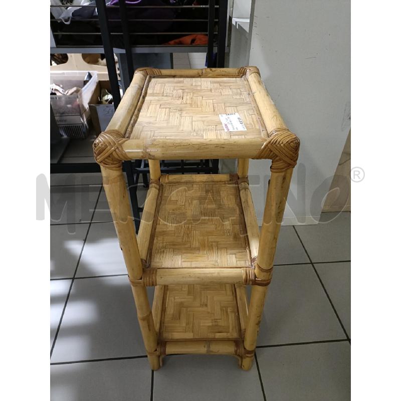 TAVOLINO BAMBOO 3 RIPIANI | Mercatino dell'Usato Modena 2