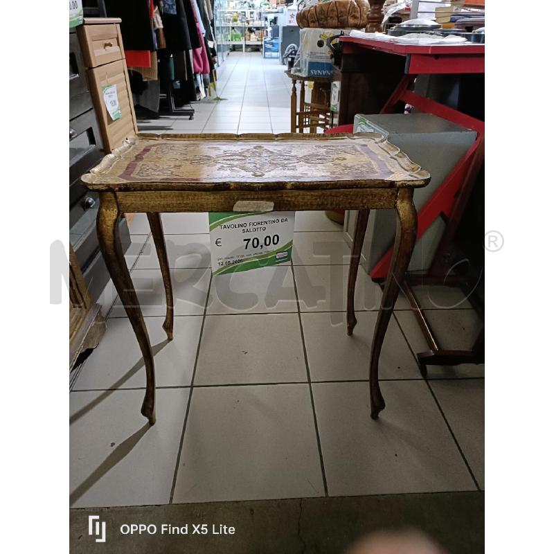 TAVOLINO FIORENTINO DA SALOTTO | Mercatino dell'Usato Modena 1
