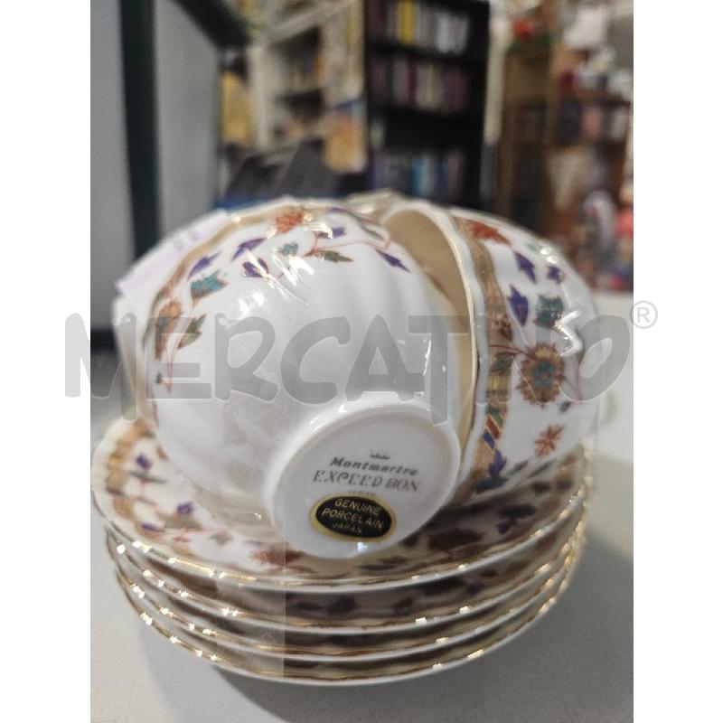 TAZZE PZ. 6 PRCLL MONTMARTRE EXCEED BON JAPAN | Mercatino dell'Usato Modena 2