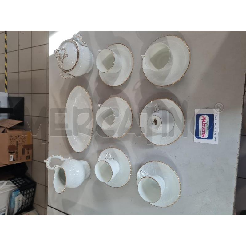 TAZZINE CAFFE 6+ZLV PRCLL DOCCIA GINORI FILO ORO | Mercatino dell'Usato Modena 1