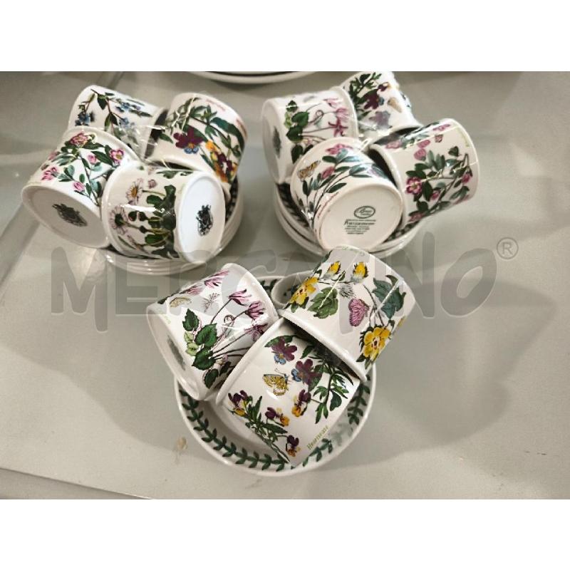 TAZZINE CAFFE PZ.11 CER. BOTANIC GARDEN PORTMERION | Mercatino dell'Usato Modena 1