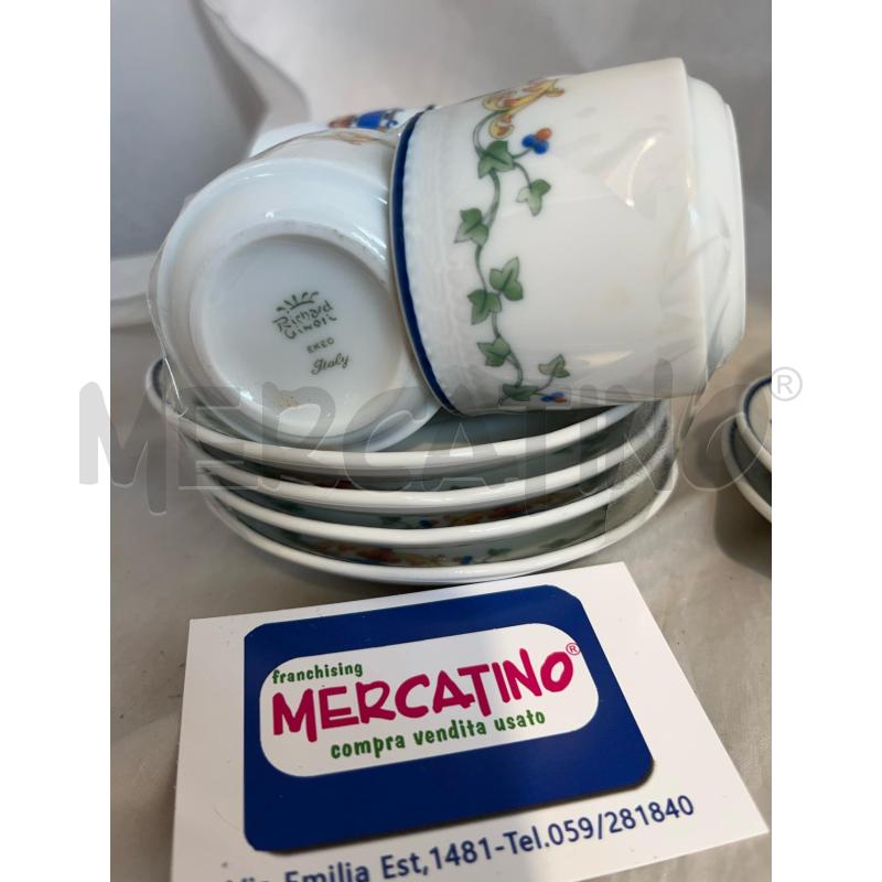 TAZZINE CAFFE PZ.6 PRCLL GINORI EKEO | Mercatino dell'Usato Modena 2