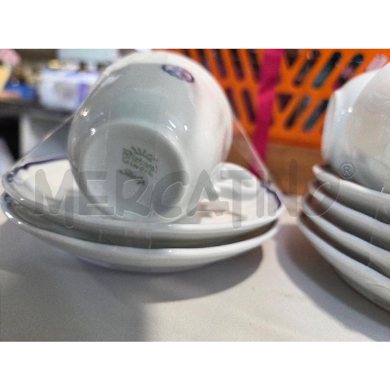 TAZZINE PZ.6 PRCLL GINORI CON S BLU | Mercatino dell'Usato Modena 3