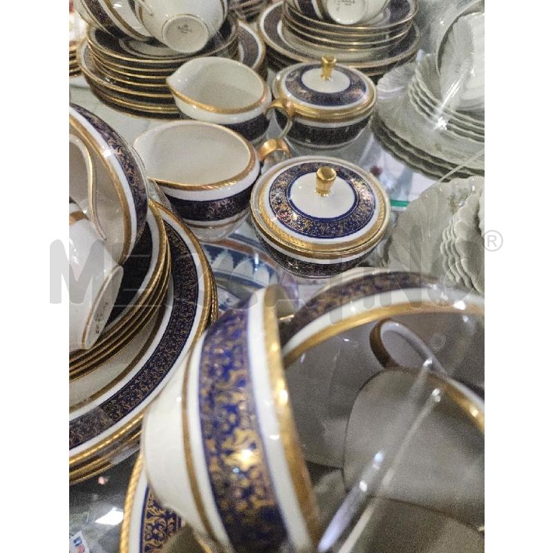 TAZZINE TE PRCLL PZ.12 +ZTL BAVARIA FILO ORO BLU COBALTO | Mercatino dell'Usato Modena 4