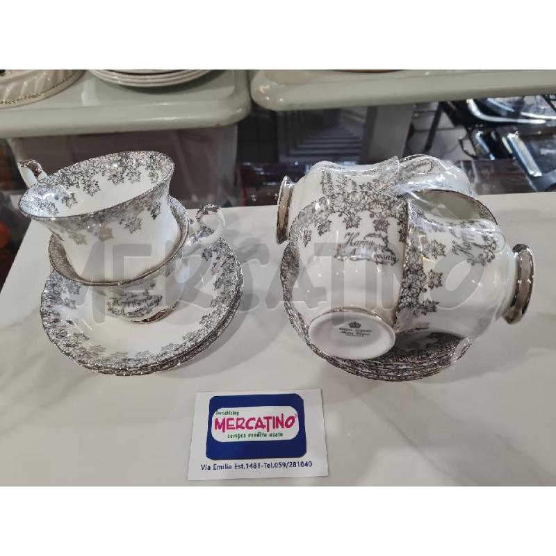TAZZINE TE PZ.6 PRCLL ROYAL ALBERT HAPPY ANNIVERSARY | Mercatino dell'Usato Modena 5