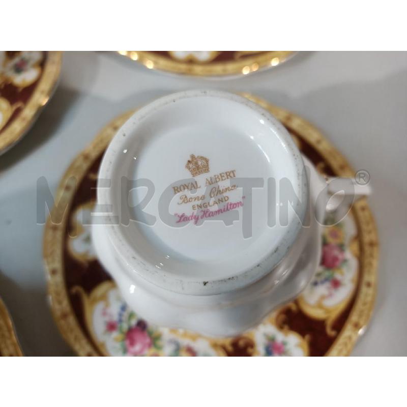TAZZINE TE PZ.6 +ZTL PRCLL ROYAL ALBERT LADY HAMILTON | Mercatino dell'Usato Modena 2