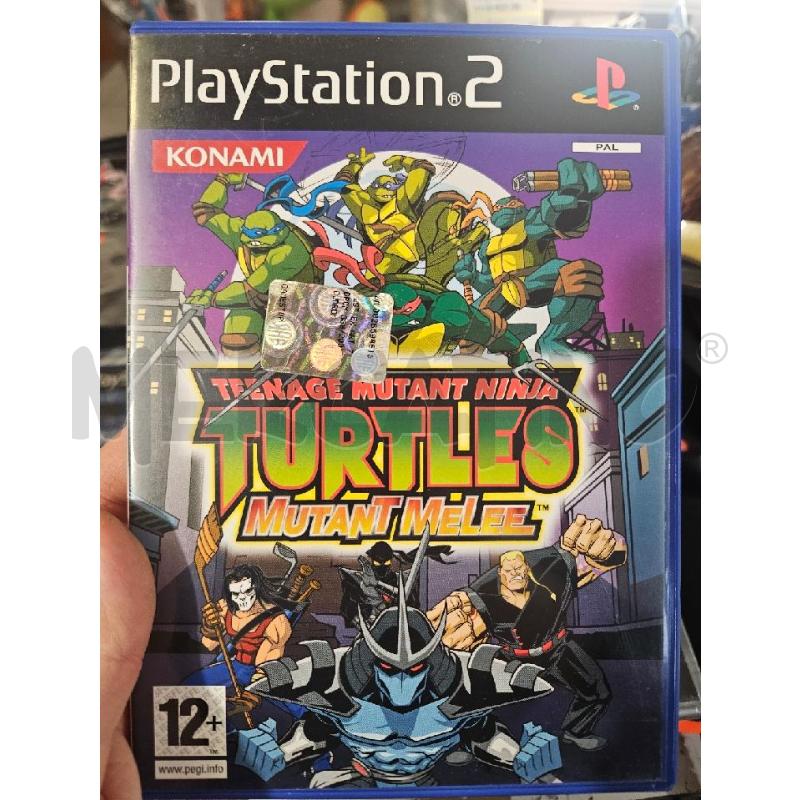 TEENAGE MUTANT NINJA TURTLES MUTANT MELEE - PS2 VIDEO GIOCO  | Mercatino dell'Usato Modena 1