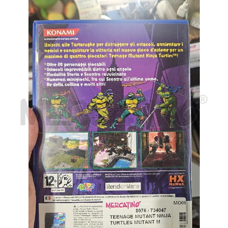 TEENAGE MUTANT NINJA TURTLES MUTANT MELEE - PS2 VIDEO GIOCO  | Mercatino dell'Usato Modena 2