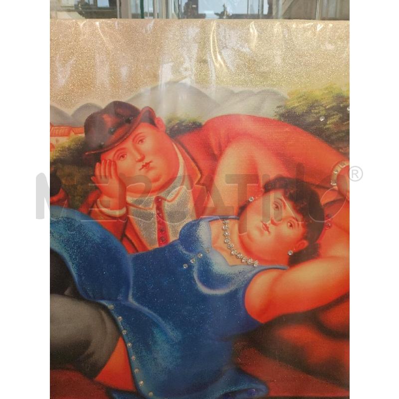 TELA BOTERO 90X60CM BRILLANTINI | Mercatino dell'Usato Modena 2