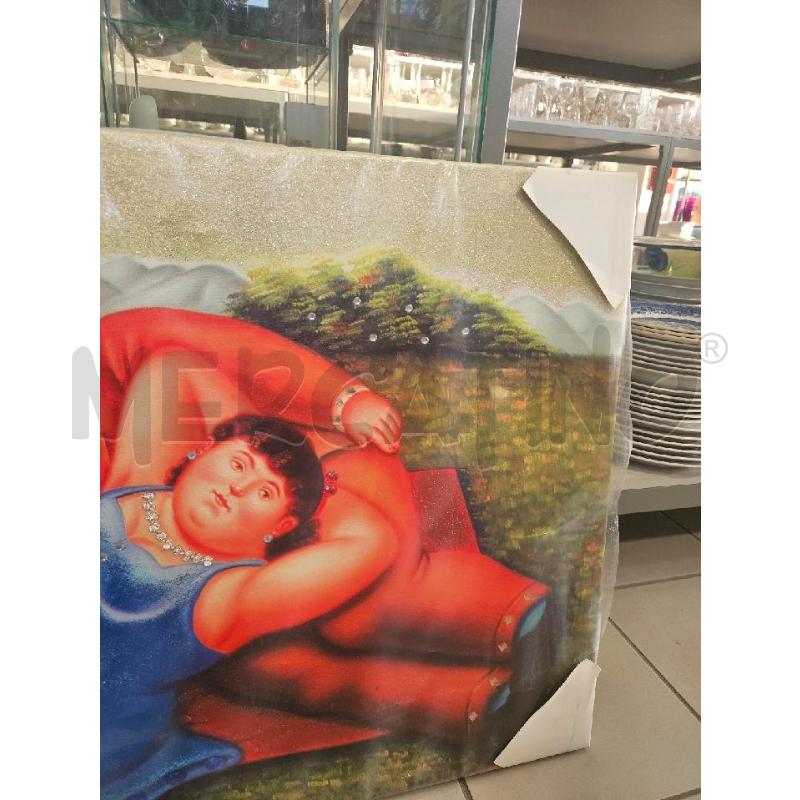 TELA BOTERO 90X60CM BRILLANTINI | Mercatino dell'Usato Modena 4
