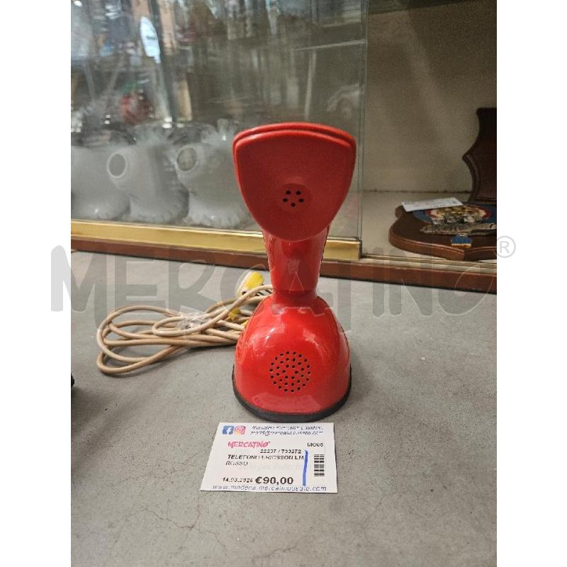 TELEFONO ERICSSON LM ROSSO | Mercatino dell'Usato Modena 1