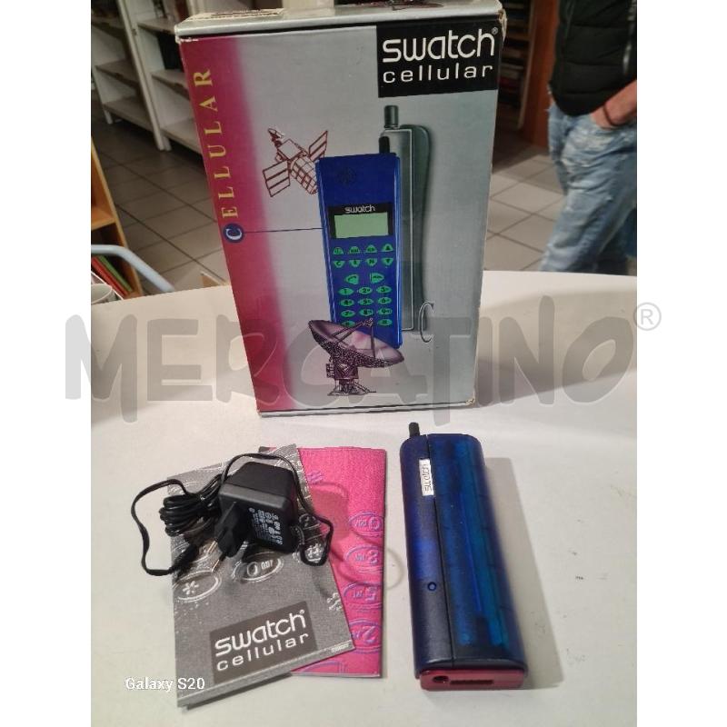 TELEFONO SWATCH CELLULAR TCE 102/121 DECORATIVO VENDUTO COME NON FUNZIONANTE | Mercatino dell'Usato Modena 2