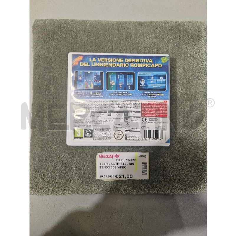 TETRIS ULTIMATE - NINTENDO 3DS VIDEO GIOCO  | Mercatino dell'Usato Modena 2