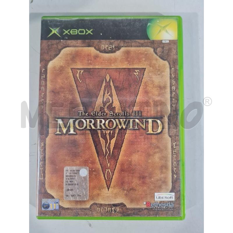THE ELDER SCROLLS III MORROWIND - XBOX VIDEO GIOCO  | Mercatino dell'Usato Modena 1