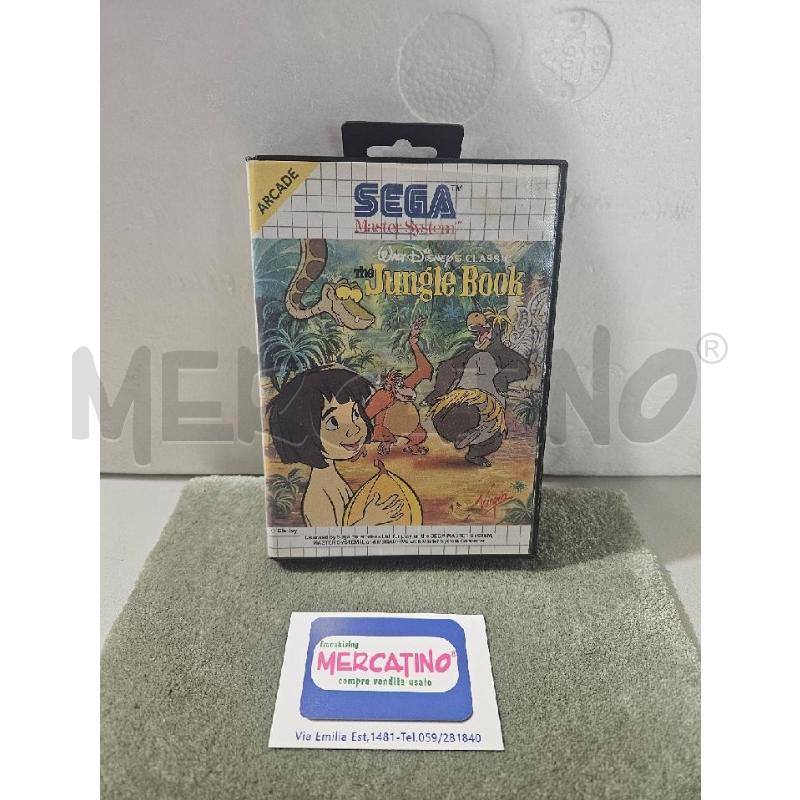 THE JUNGLE BOOK - SEGA MASTER SYSTEM VIDEO GIOCO  | Mercatino dell'Usato Modena 1