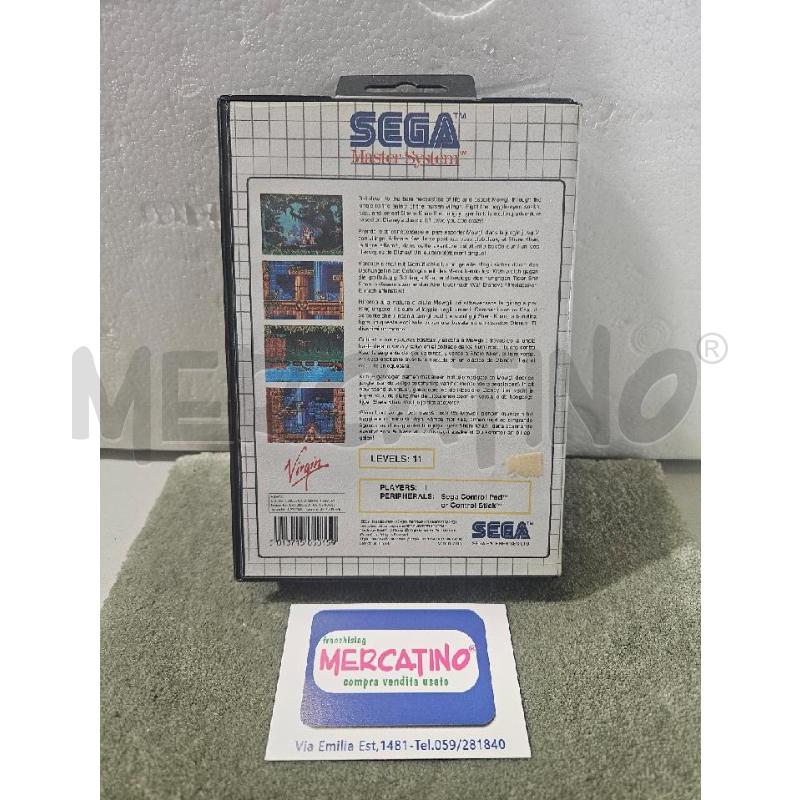 THE JUNGLE BOOK - SEGA MASTER SYSTEM VIDEO GIOCO  | Mercatino dell'Usato Modena 2