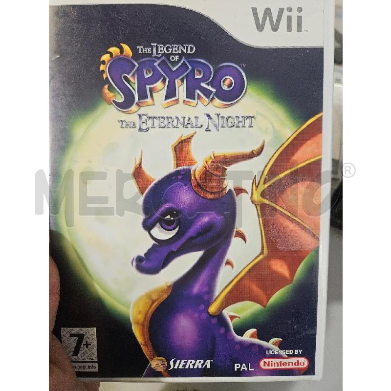 THE LEGEND OF SPYRO THE ETERNAL NIGHT - WII VIDEO GIOCO  | Mercatino dell'Usato Modena 1