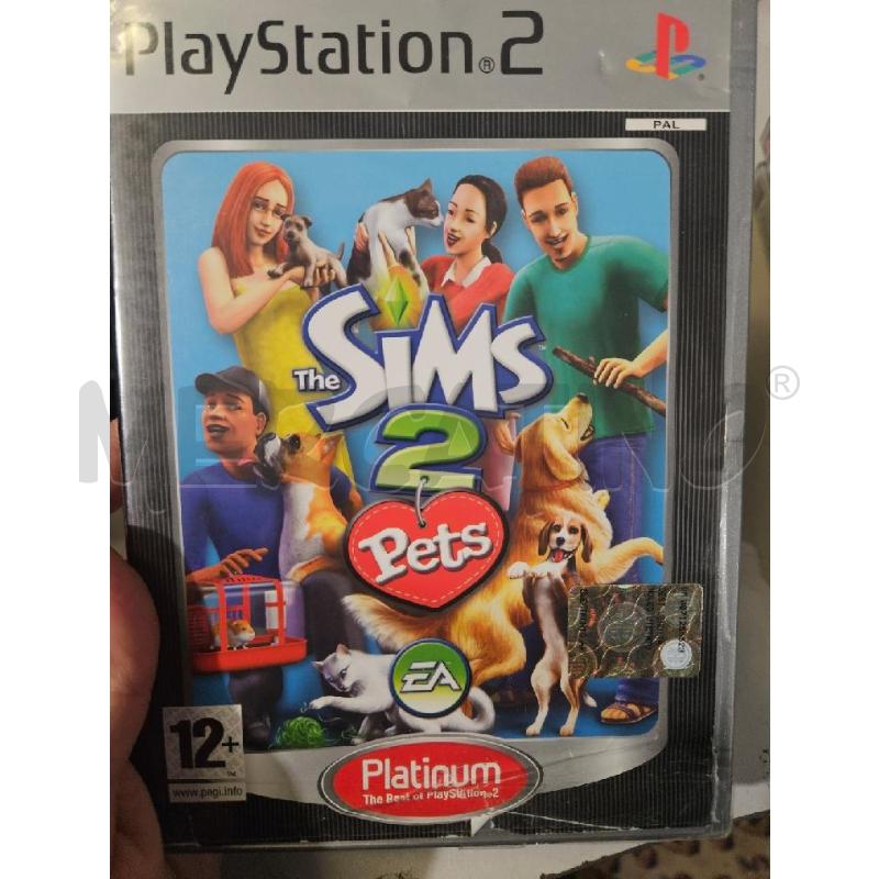 THE SIMS 2 PETS PLATINUM - PS2 VIDEO GIOCO  | Mercatino dell'Usato Modena 1