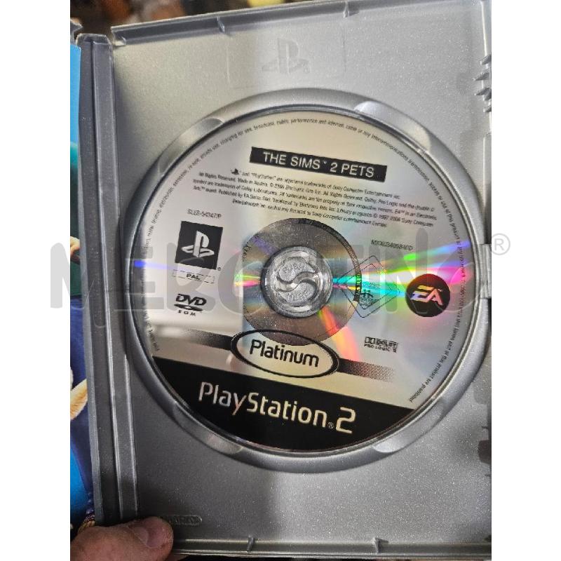 THE SIMS 2 PETS PLATINUM - PS2 VIDEO GIOCO  | Mercatino dell'Usato Modena 4